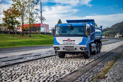 Tatra розробляє нову електровантажівку