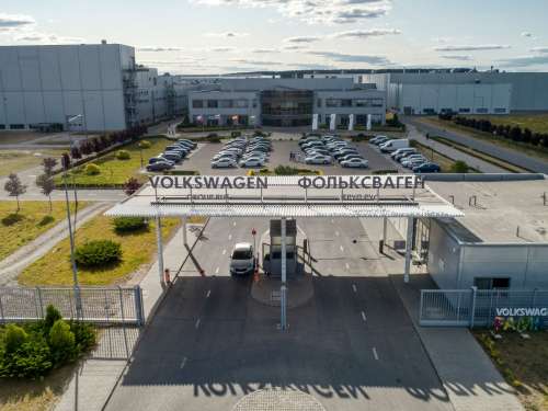 Volkswagen ліквідував свій завод в Росії