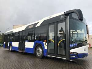 Чернігів отримав 10 автобусів Solaris