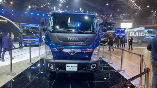 Tata представила електричну вантажівку з унікальною кабіною