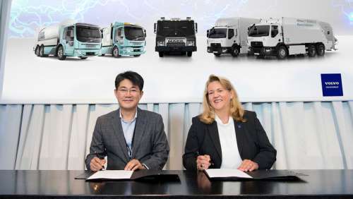 Samsung допоможе Volvo зі створенням електричних вантажівок