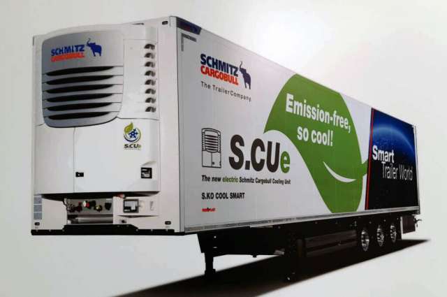 Schmitz Cargobull представив свій перший електричний рефрижератор