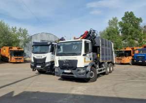 «Київкомунсервіс» отримав нові сміттєвози