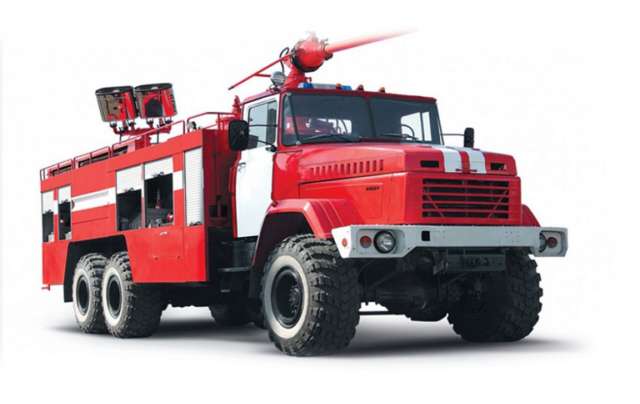 КрАЗ виготовить партію повнопривідних пожежних машин