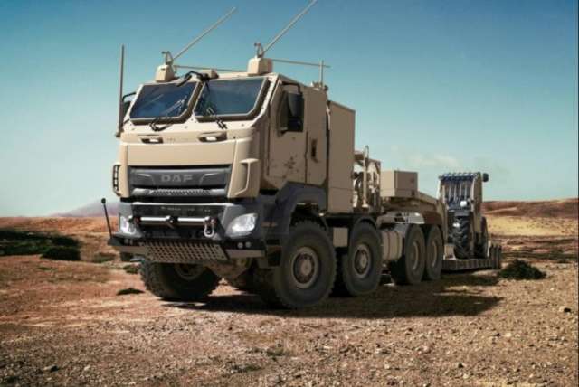 DAF Trucks виконає цікаве замовлення для армії Бельгії
