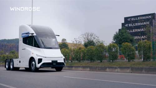Китайський аналог Tesla Semi виїде на дороги Європи