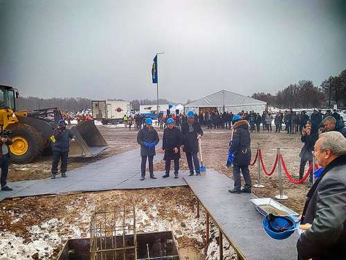 В Украине стартовало строительство первого центра Volvo Construction
