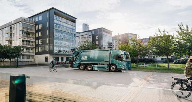 Volvo представляє свою першу виключно електричну вантажівку