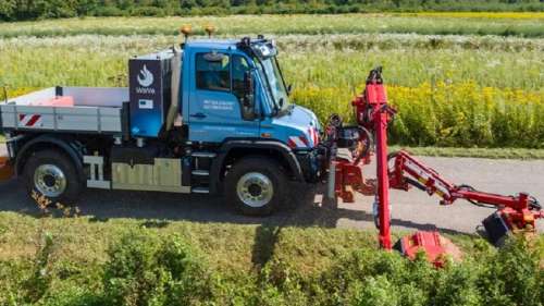 Mercedes-Benz протестував вантажівку із водневим двигуном