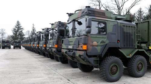 Німеччина замовила 6500 військових вантажівок MAN