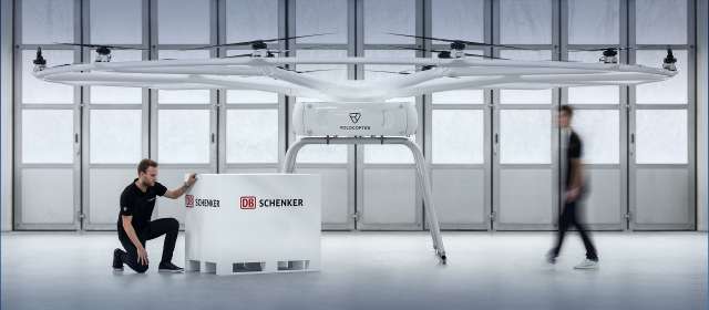 В Німеччині представили електричний дрон, вантажопідйомністю до 200 кг