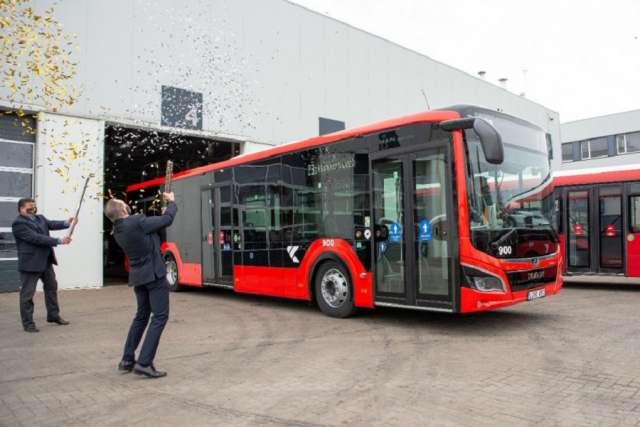Литовський Каунас замовив відразу 100 гібридних автобусів MAN