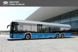 Solaris представив електричний автобус незвичного розміру