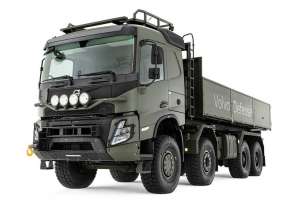 Представили новий Volvo FMX у військовому виконанні