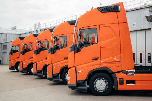 В Україні працюватиме партія новеньких Volvo FH Aero