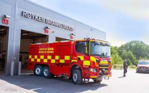 Scania представила пожежний автомобіль із короткобазовим шасі