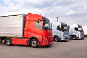 На Волині працюватимуть чотири нові тягачі Volvo FH Aero