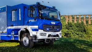 Виготовлено цікавий аварійно-рятувальний автомобіль на базі Mercedes-Benz Atego