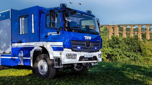 Виготовлено цікавий аварійно-рятувальний автомобіль на базі Mercedes-Benz Atego