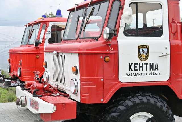 Естонія передала Україні пожежні машини