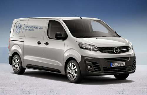 Представили водневий електрофургон Opel Vivaro-e
