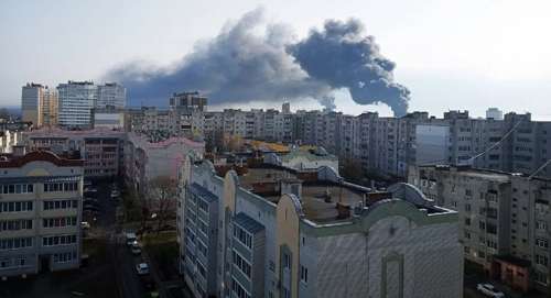 В Брянську через пожежі на нафтобазі та артилерійському складі почалась евакуація