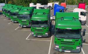 Scania Ukraine передала «Епіцентру» велику партію вживаних вантажівок