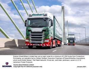 Scania отримала найбільше в історії замовлення на вантажівки в Європі