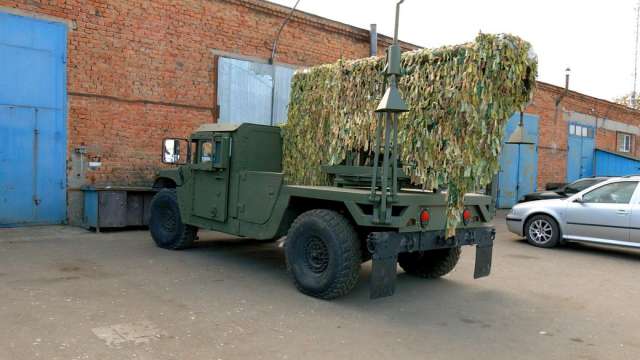 У Вінниці виготовили РСЗВ на базі Humvee