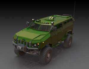Новий бронеавтомобіль «Камрат» на базі КрАЗ матиме унікальний рівень захисту