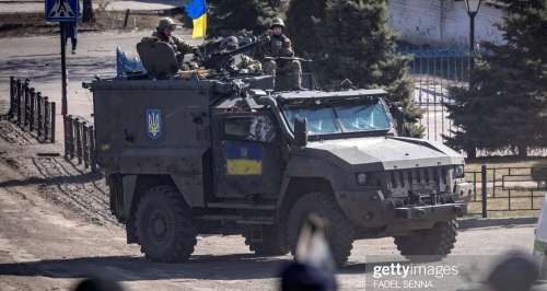 Siły Zbrojne Ukrainy przekształciły karetkę z trofeum w bojową