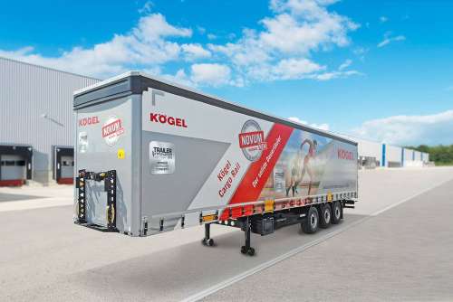 Kögel представив напівпричіп Cargo Rail нового покоління
