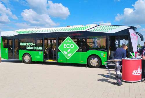 МАЗ продемонстрував екологічний автобус