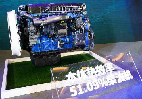 Китайці презентували дизельний двигун із рекордним ККД