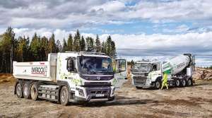 Volvo почала випробування будівельних електровантажівок