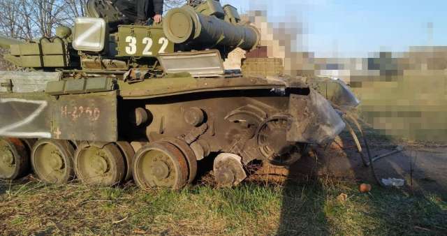 ЗСУ захопили модернізований танк рашистів