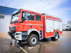 В Україні передали пожежний автомобіль на шасі MAN TGM