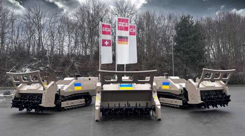 Швейцарська компанія передасть Україні 60 машин для розмінування