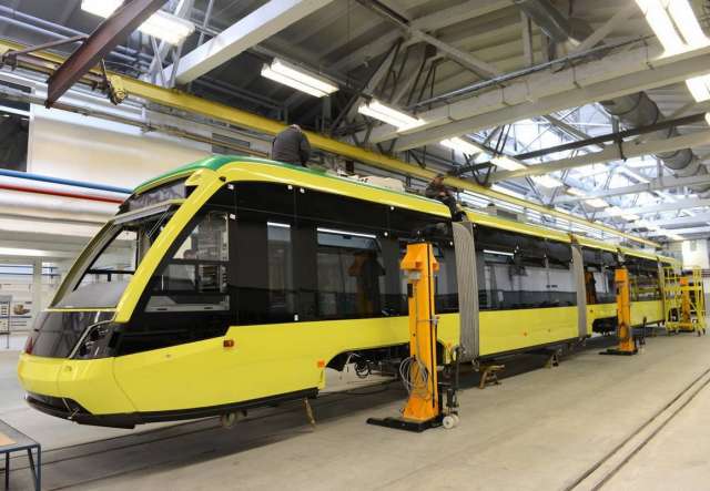Львів отримав перший трамвай «Електрон» за європейським кредитом