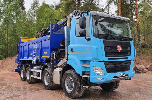 Представили вантажівку Tatra для складних умов експлуатації на Півночі