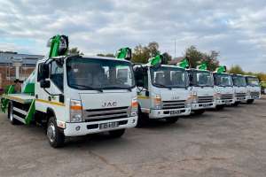 В Україні вперше встановили автогідропідіймачі COMET на шасі JAC