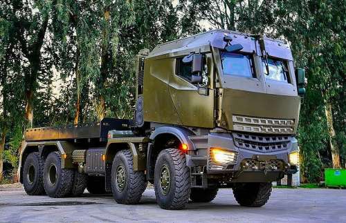 Турки представили важкі військові вантажівки