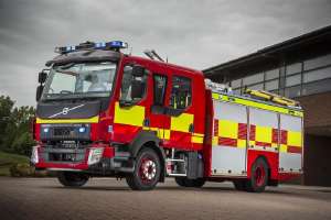 Volvo представила унікальну вантажівку для пожежно-рятувальних операцій