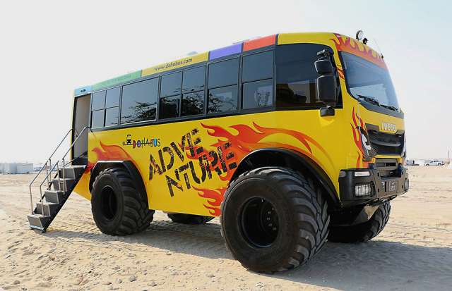 Представили повнопривідний туристичний автобус на базі IVECO Trakker