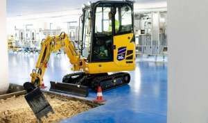 Komatsu представив електричний міні-екскаватор